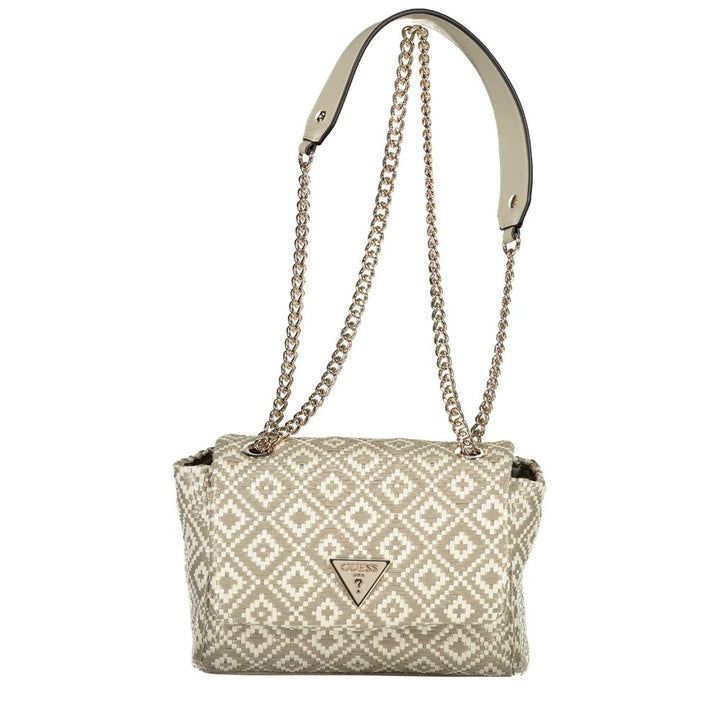 Guess Jeans Grey Polyurethane Women Handbag