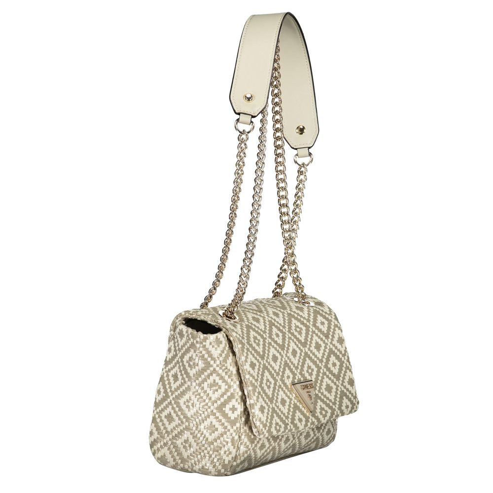Guess Jeans Grey Polyurethane Women Handbag