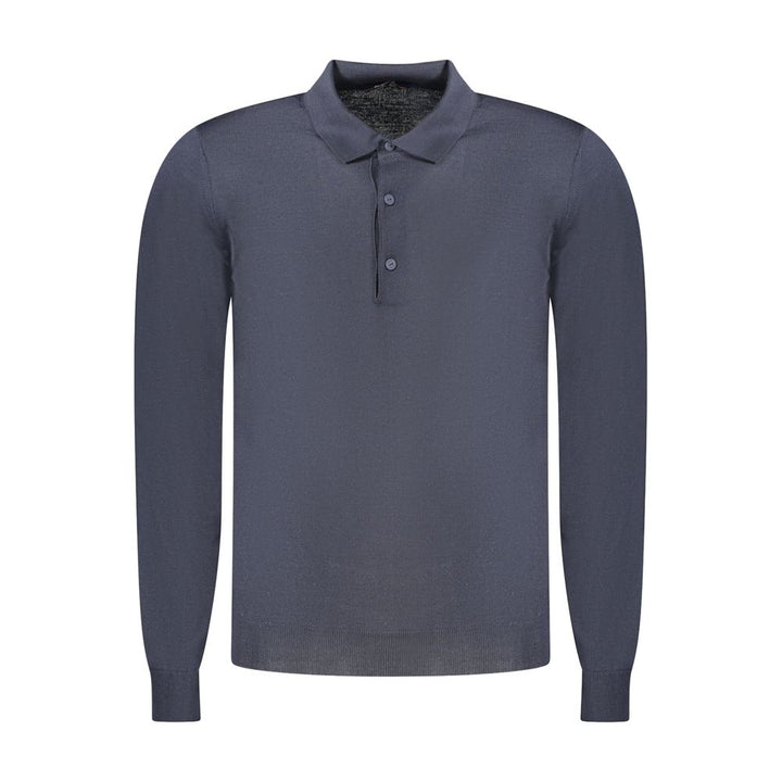 K-WAY Blue Wool Sweater
