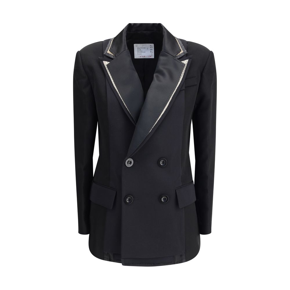 Sacai Black Polyester Clothing