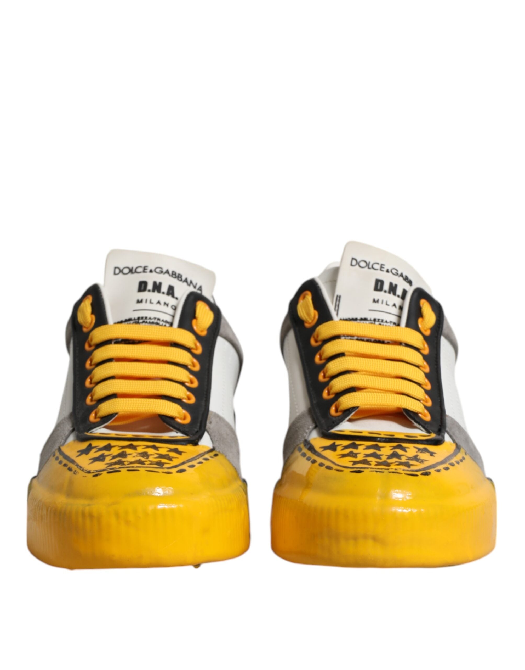 Dolce & Gabbana Multicolor MIAMI Low Top Sneakers Shoes