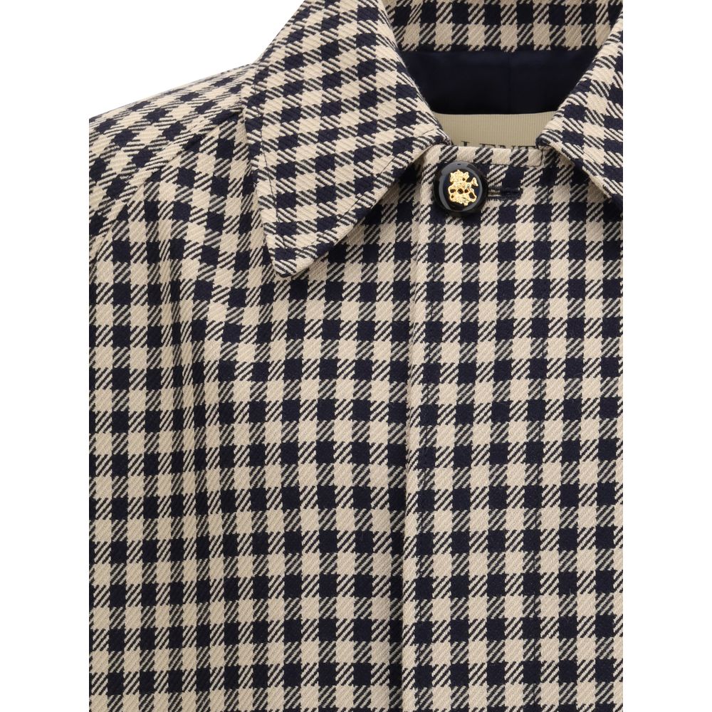 Valentino Multicolor Cotton Coat