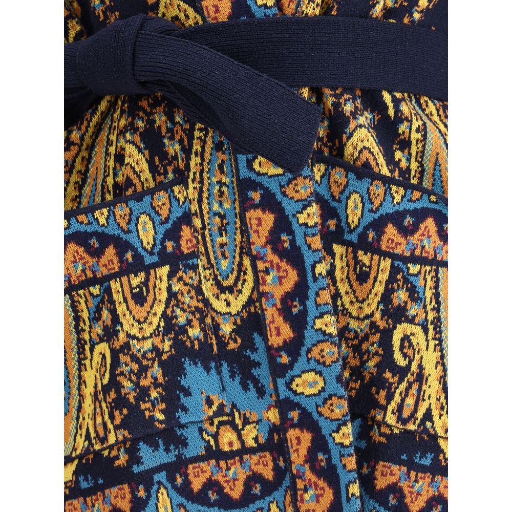Etro Multicolor Cotton Cardigan