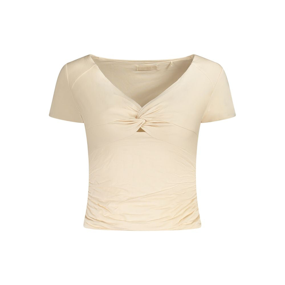 Guess Jeans Rosa Modal Women T-Shirt