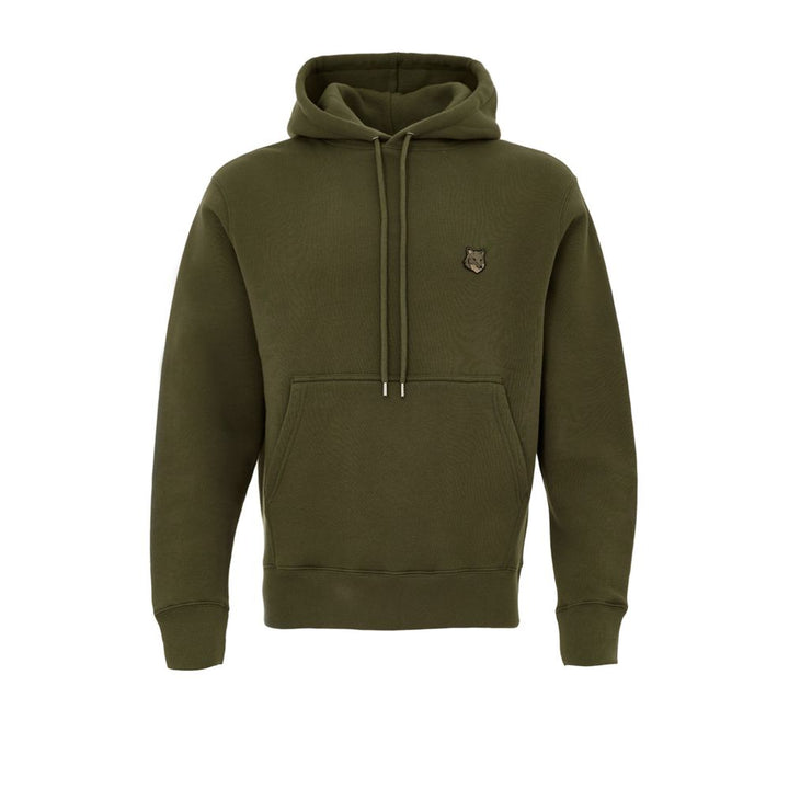 Maison Kitsuné Green Cotton Hoody