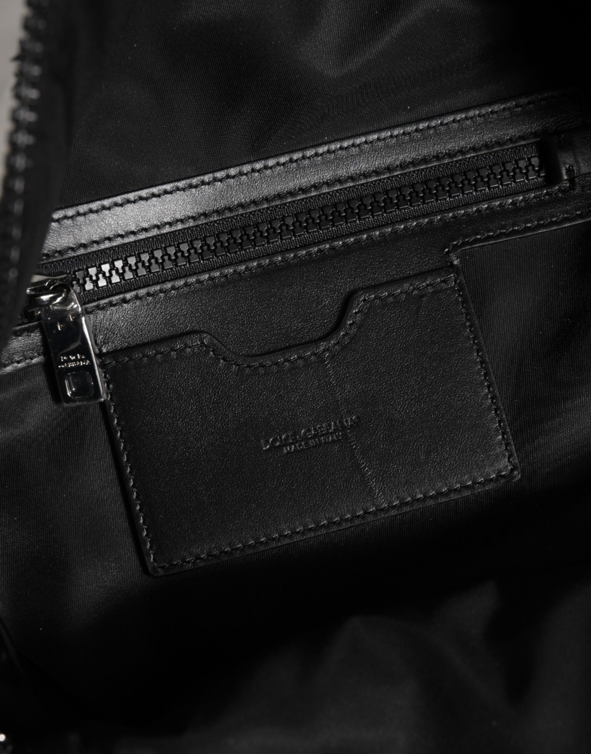 Dolce & Gabbana White DG Stars Print Nylon Travel Backpack Bag