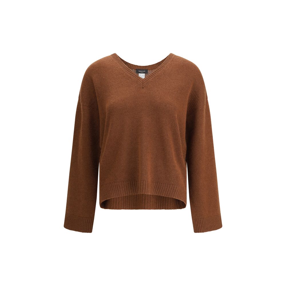 Fabiana Filippi Brown Cashmere Sweater