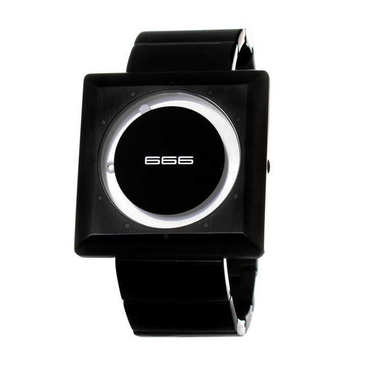 666BARCELONA Black Stainless Steel Watch
