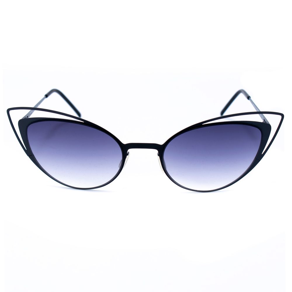 Italia Independent Black Metal Sunglasses