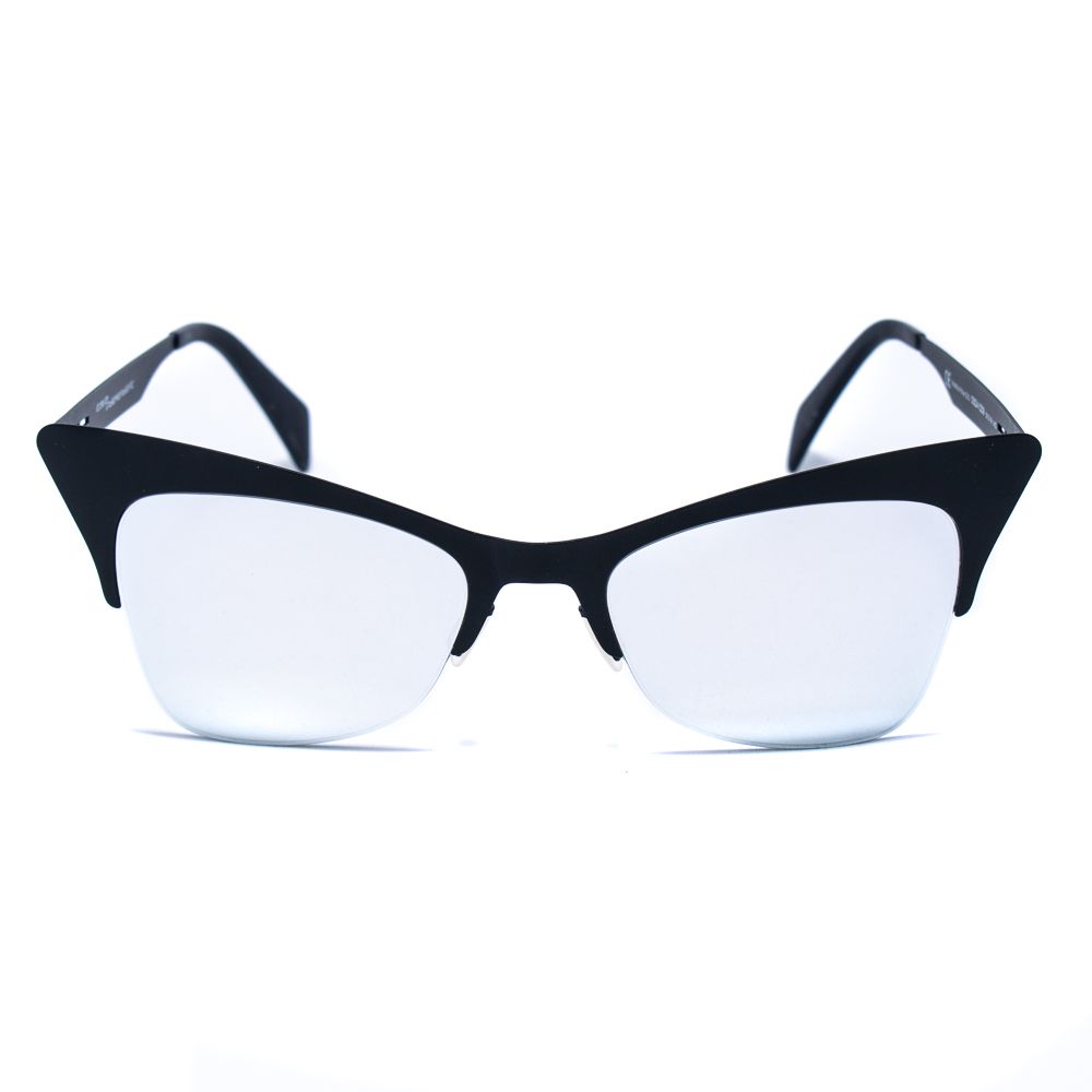 Italia Independent Black Metal Sunglasses
