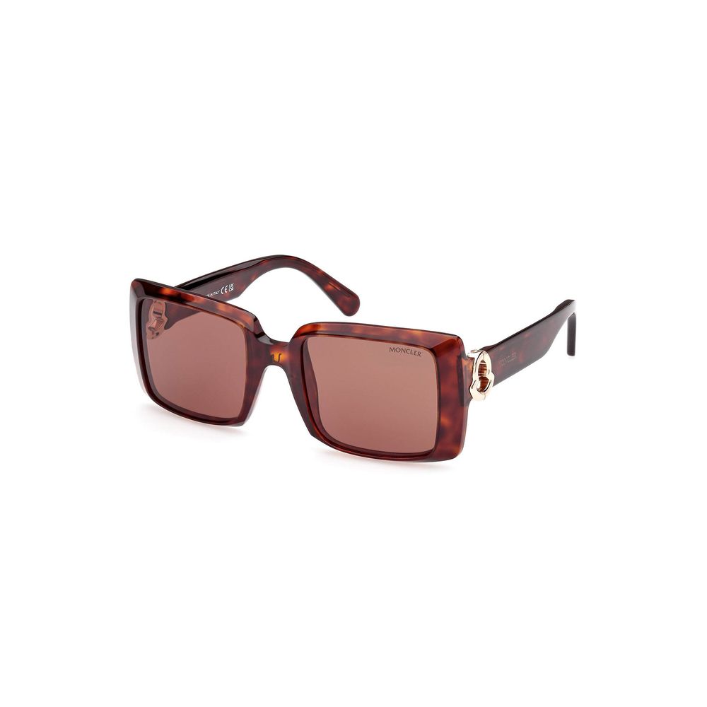 Moncler Marrone Pantografato Women Sunglasses