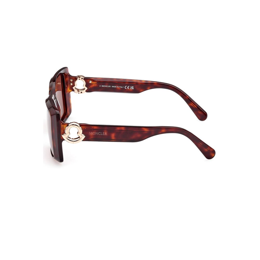 Moncler Marrone Pantografato Women Sunglasses