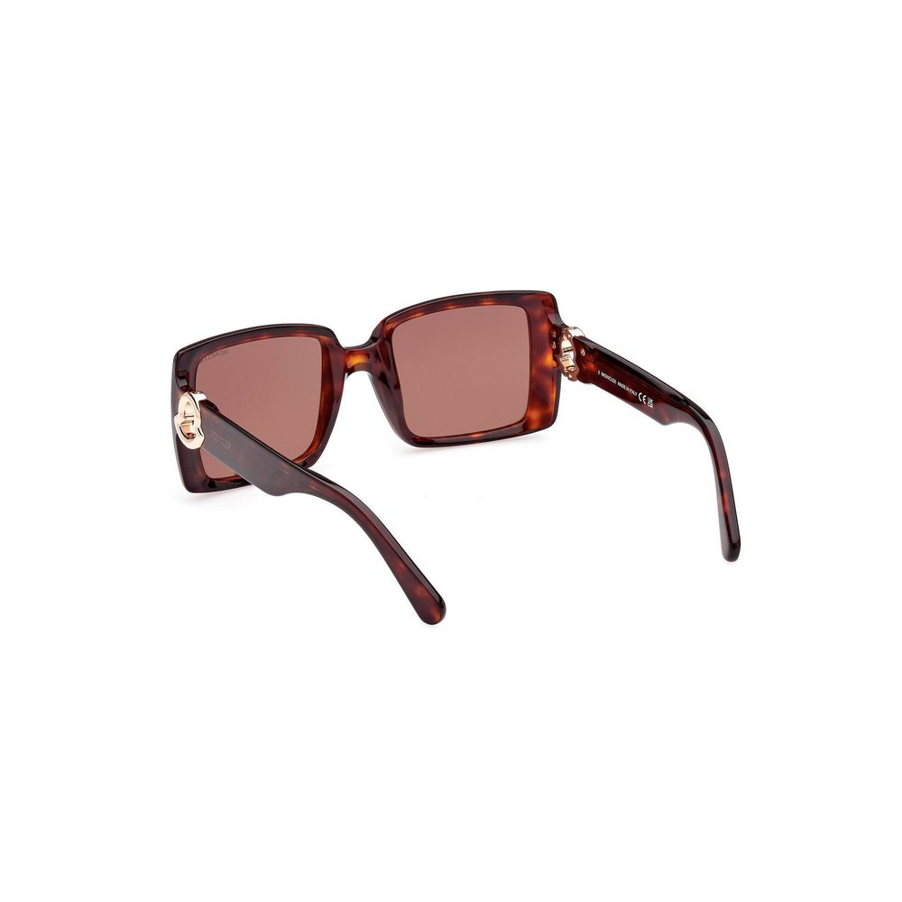 Moncler Marrone Pantografato Women Sunglasses