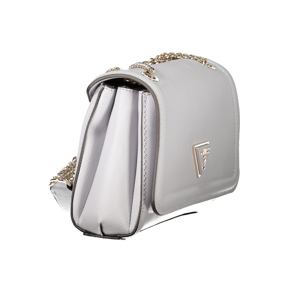 Guess Jeans Grigio Poliuretano Women Handbag