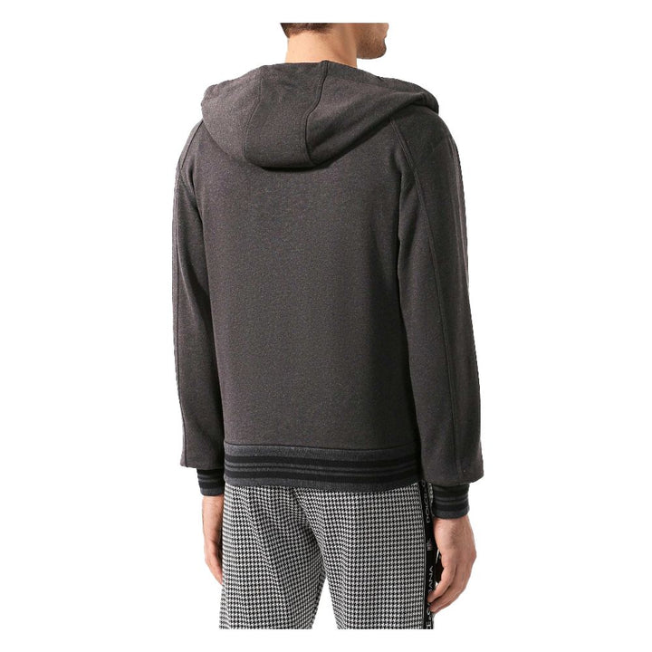 Dolce & Gabbana Gray Cotton Men Sweater
