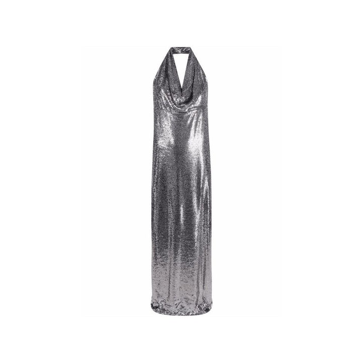 BLANCA VITA Sequin-Embellished Long Dress