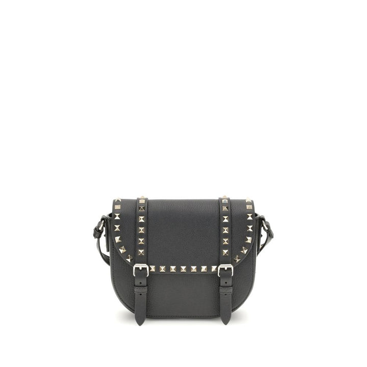 Valentino Garavani Beige Calf Leather Bos Taurus Shoulder Bag