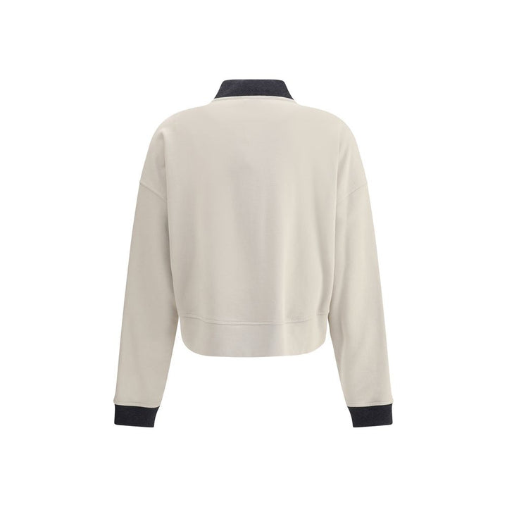 Brunello Cucinelli Gray Cotton Cardigan