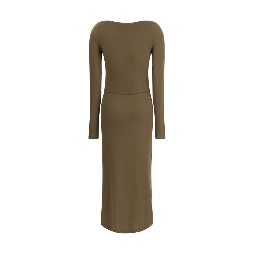 Marant Etoile Bicolor Modal Casual Dress