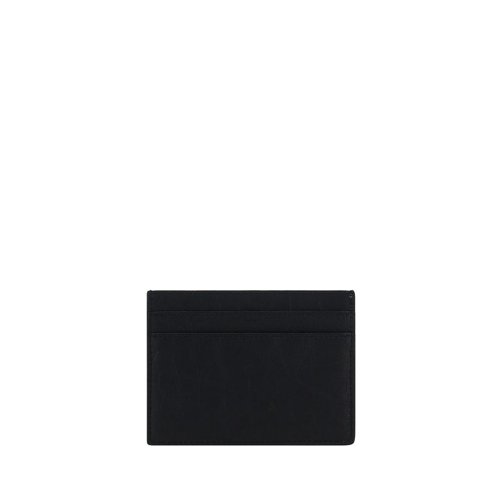 Saint Laurent Black Lamb Ovis Aries Aries Wallet