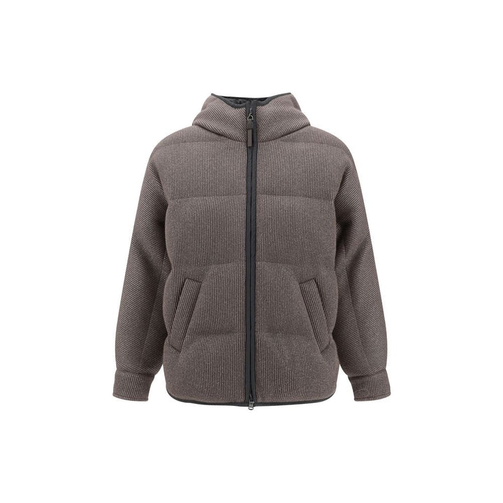 Brunello Cucinelli Brown Cashmere Coat
