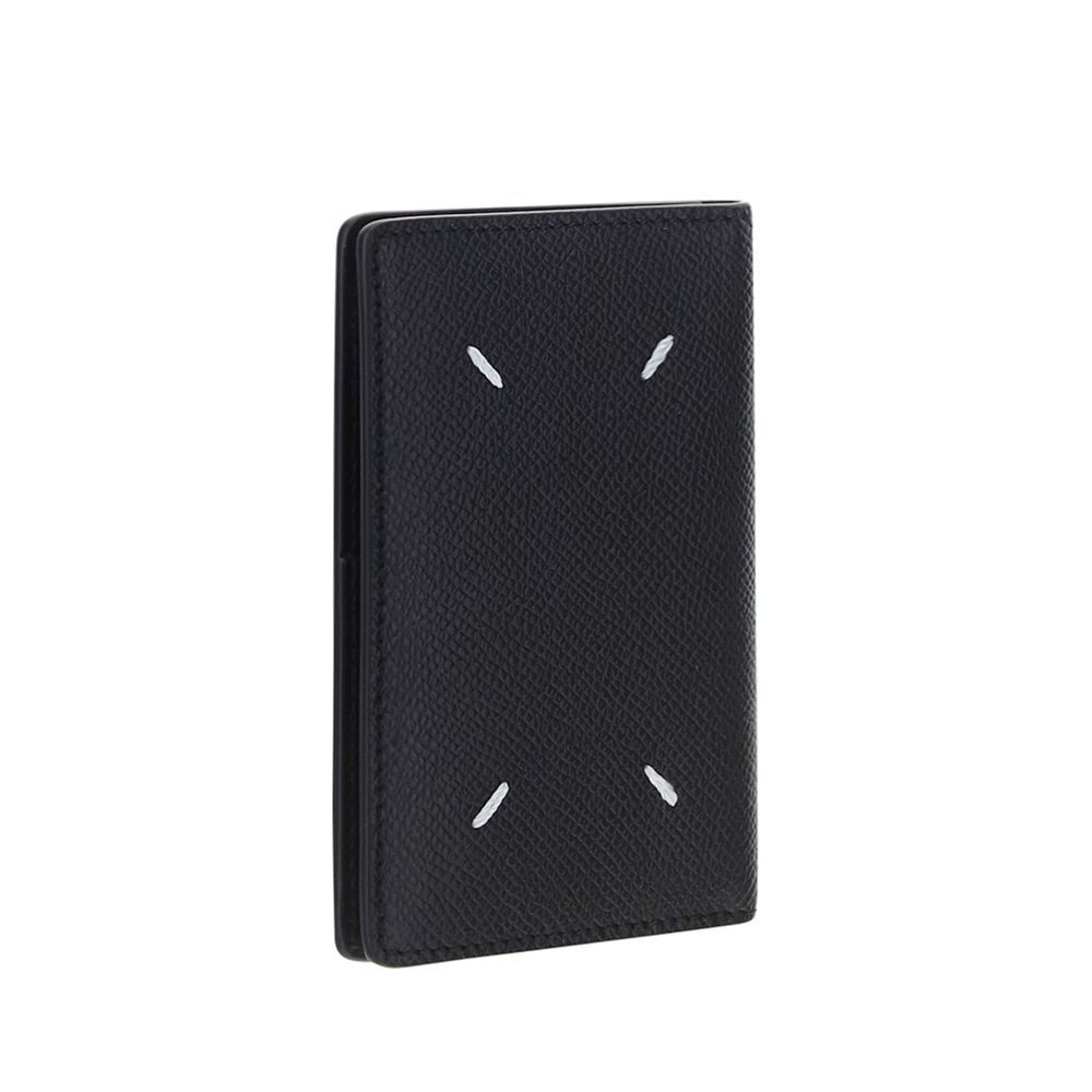 Maison Margiela Black Calf Leather Bos Taurus Wallet