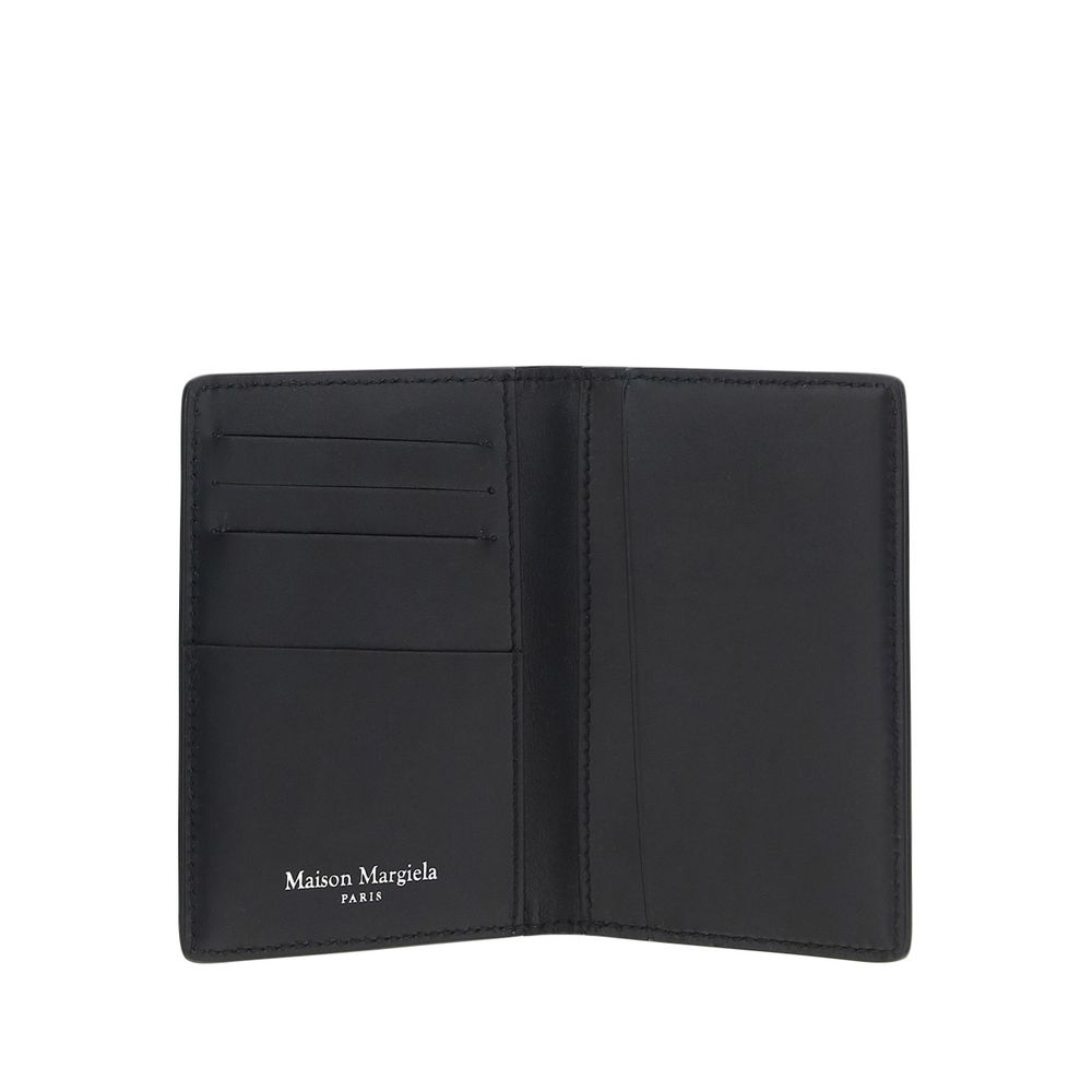 Maison Margiela Black Calf Leather Bos Taurus Wallet