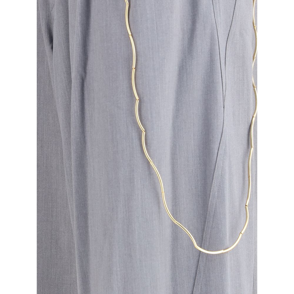 Darkpark Gray Polyester Casual Pants