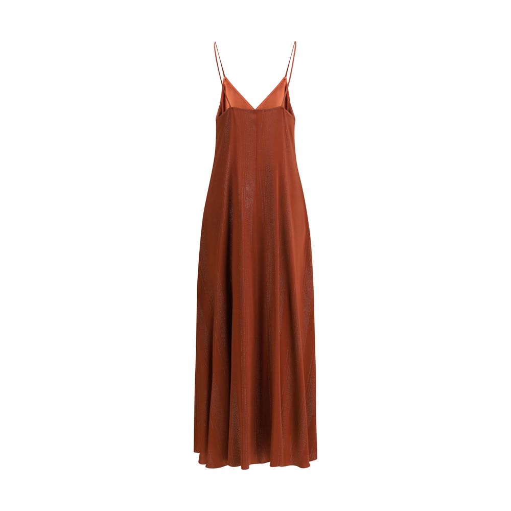 Forte_Forte Orange Silk Casual Dress