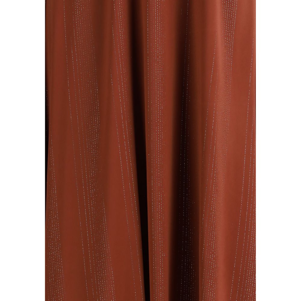 Forte_Forte Orange Silk Casual Dress