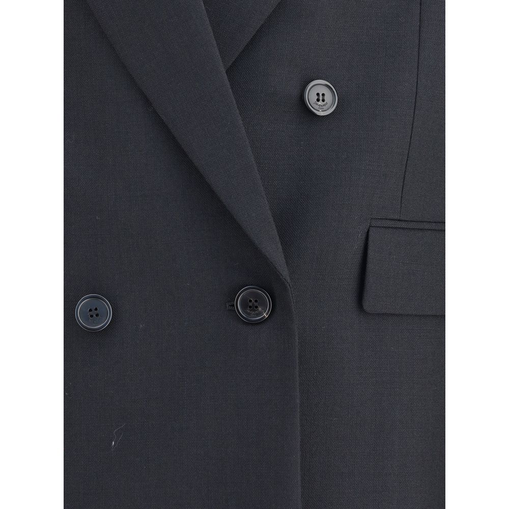 Saint Laurent Black Wool Clothing
