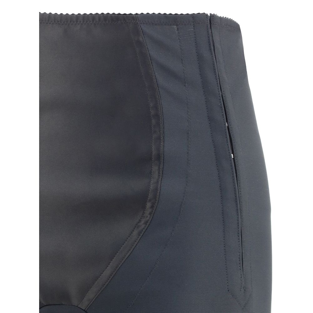 Dolce & Gabbana Black Nylon Athletic Pants