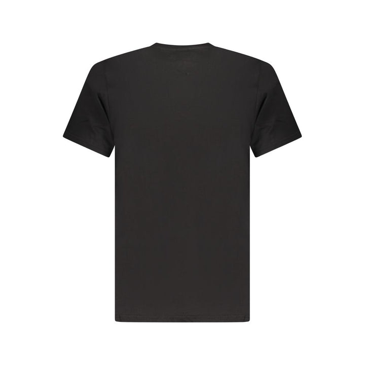 Tommy Hilfiger Black Cotton Men T-Shirt