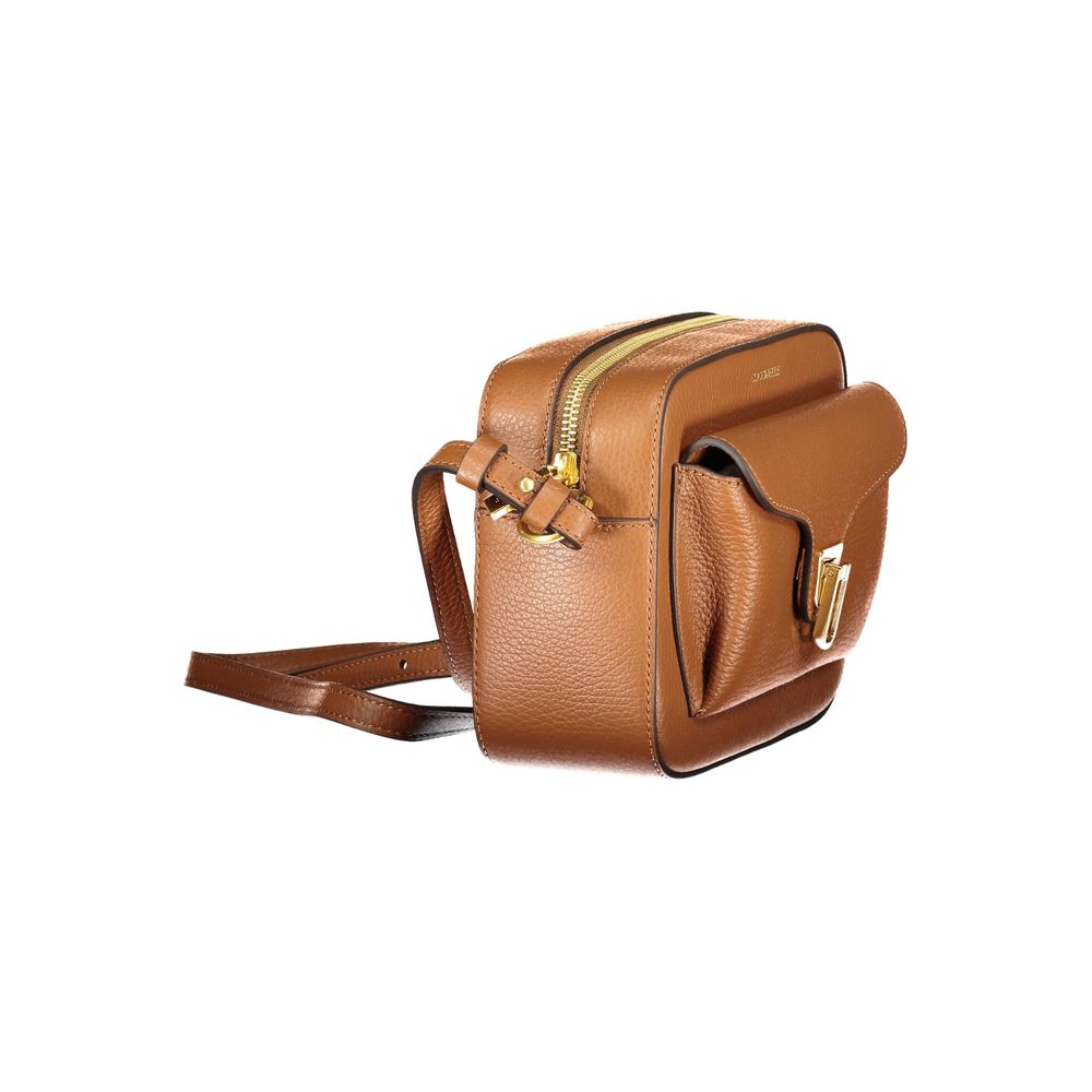 Coccinelle Marrone Leather Women Handbag