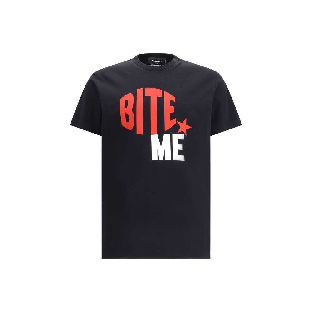 Dsquared² Black Cotton T-Shirt