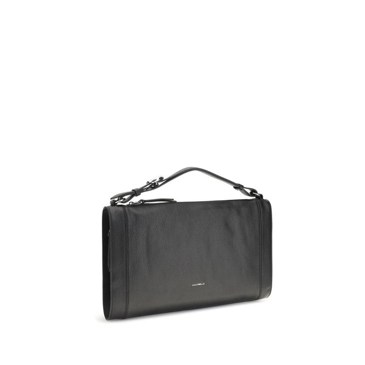 Coccinelle Black Calf Leather Bos Taurus Handbag