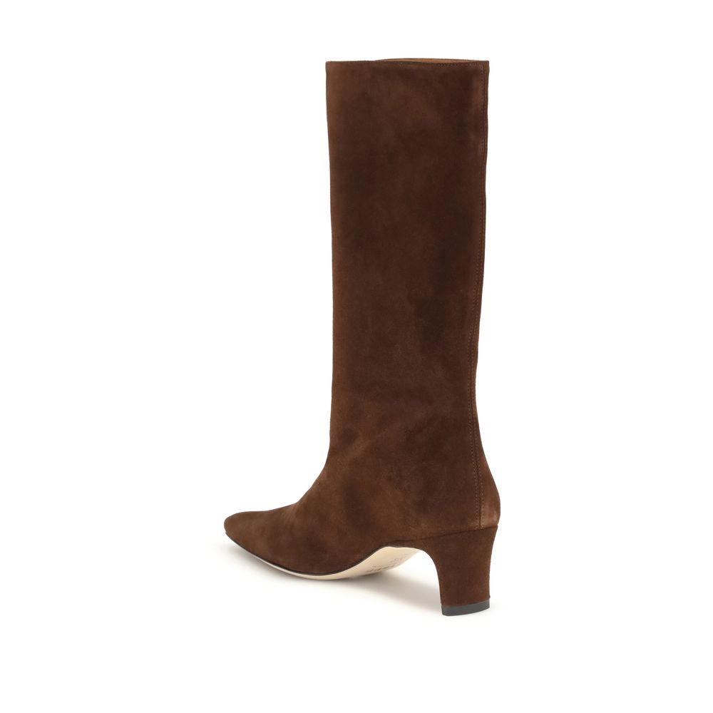 Staud Brown Lamb Ovis Aries Aries Ankle Boots