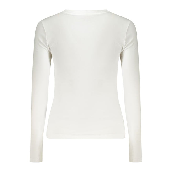 Guess Jeans Bianco Cotton Woman T-Shirt