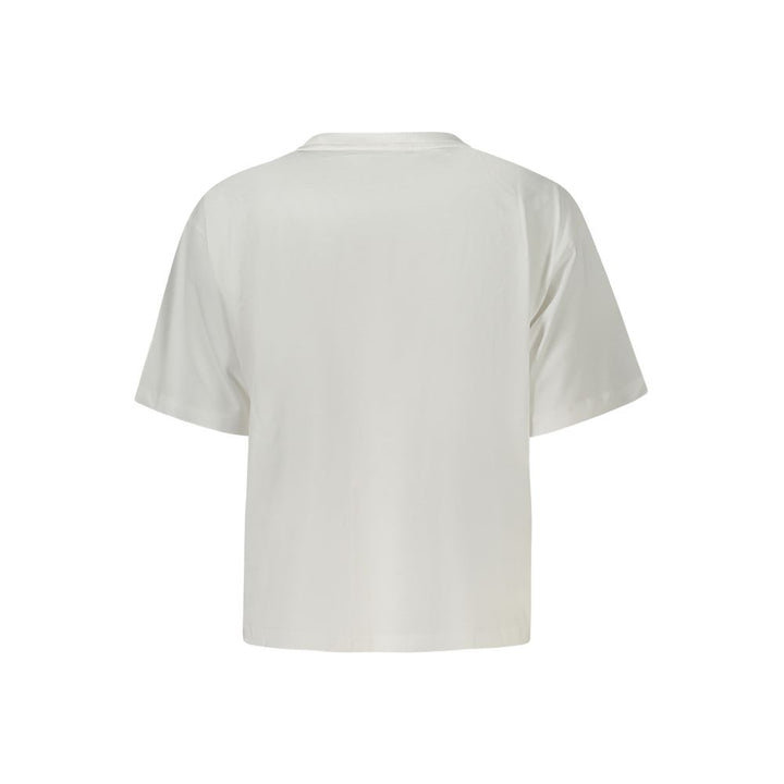 Guess Jeans Bianco Cotton Women T-Shirt