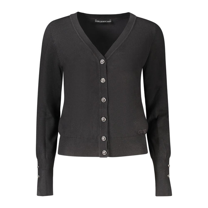 Guess Jeans "Nero Viscosa Donna Cardigan"