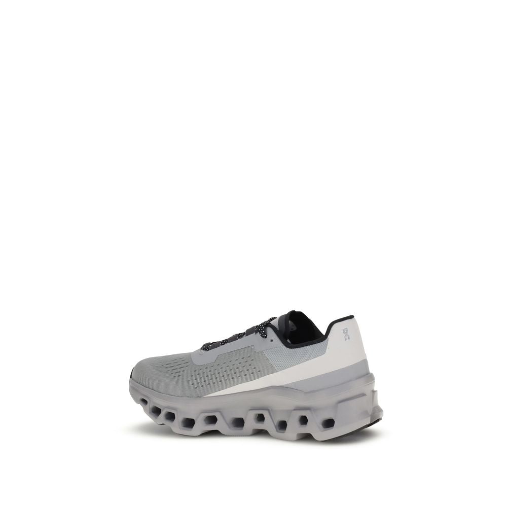 ON Gray Polyester Athletic Sneakers