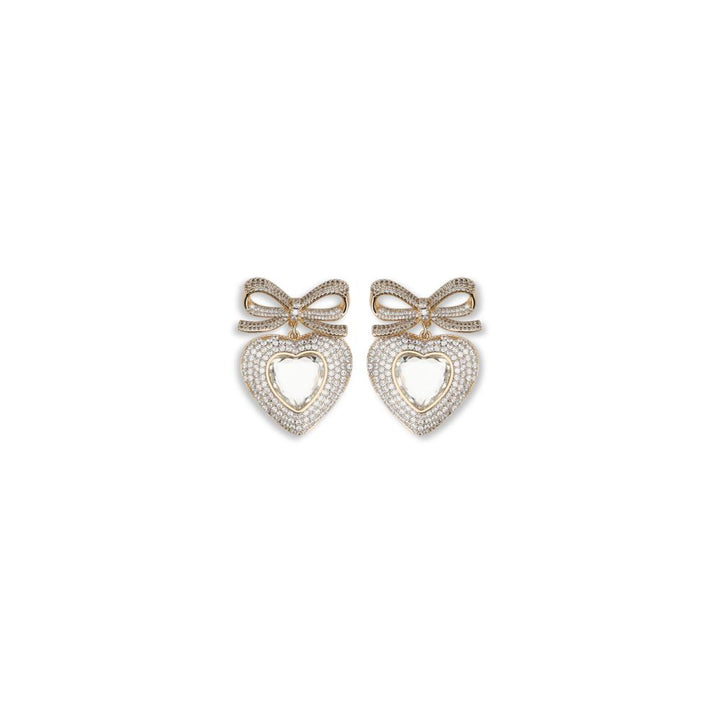 Self-Portrait Gold Brass Earrings