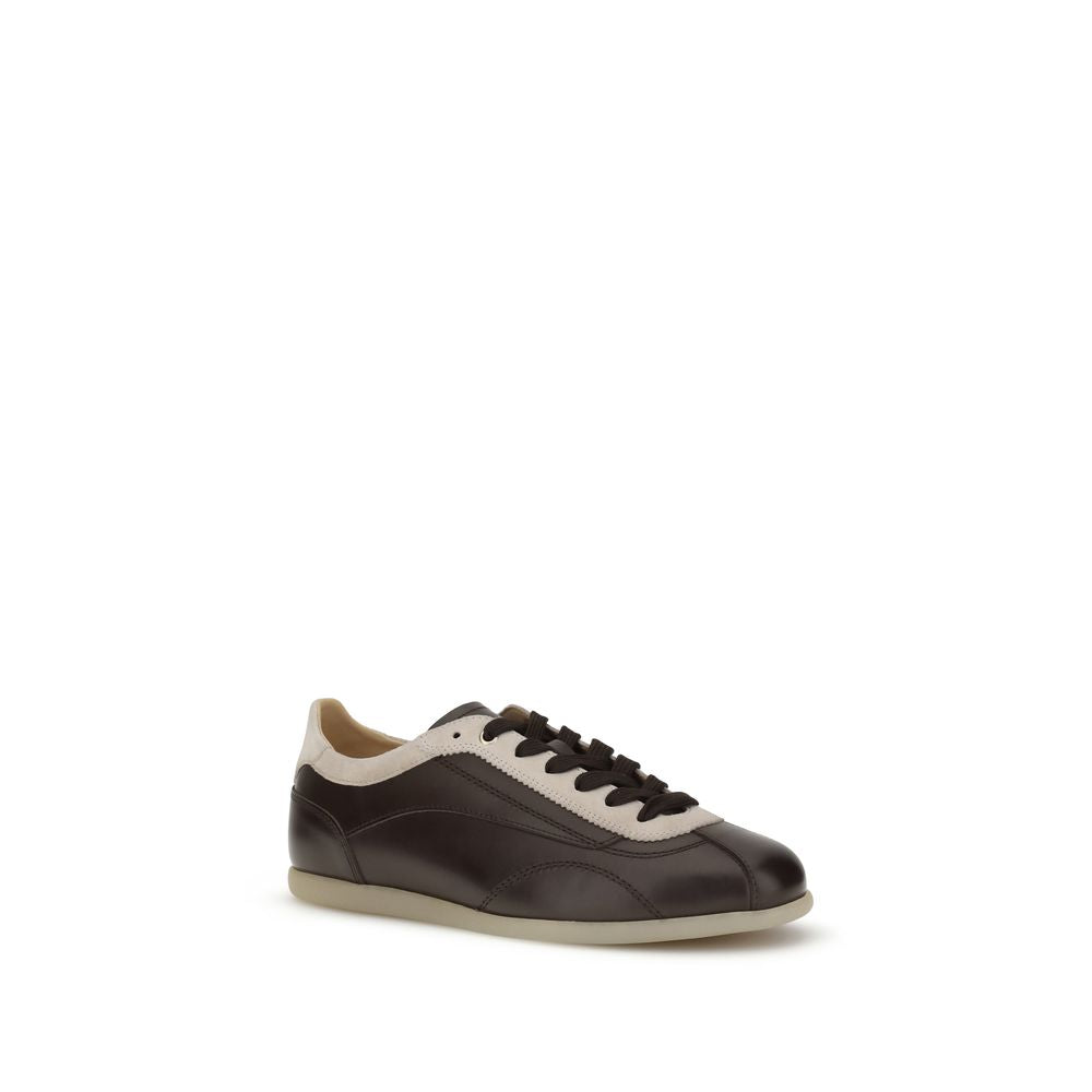 Brunello Cucinelli Multicolor Leather Low Top Sneakers