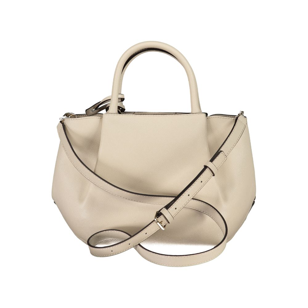 Guess Jeans Beige Polyurethane Women's Handbag