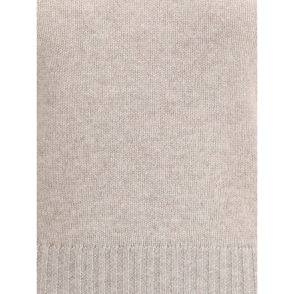 Allude Beige Cashmere Cashmere Sweater (Copy)