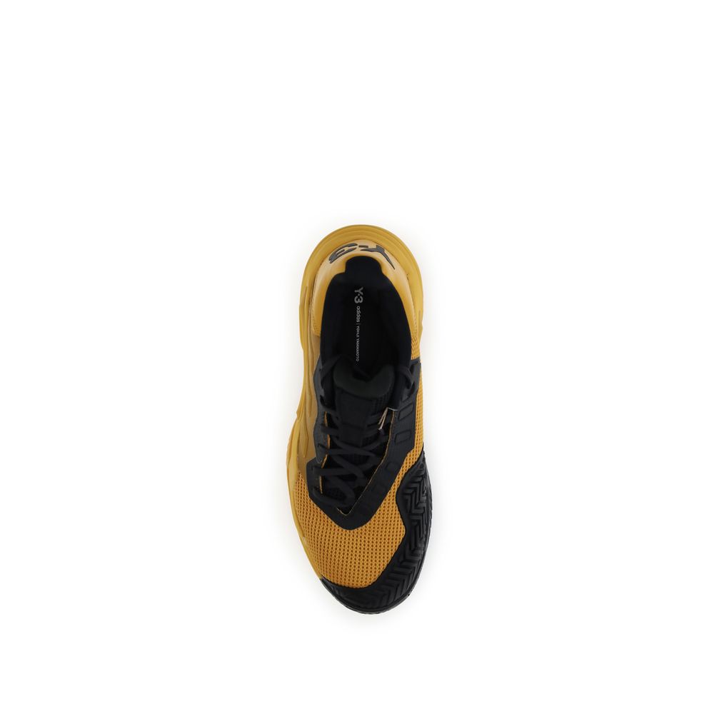 Y-3 Bicolor Polyamide Athletic Sneakers