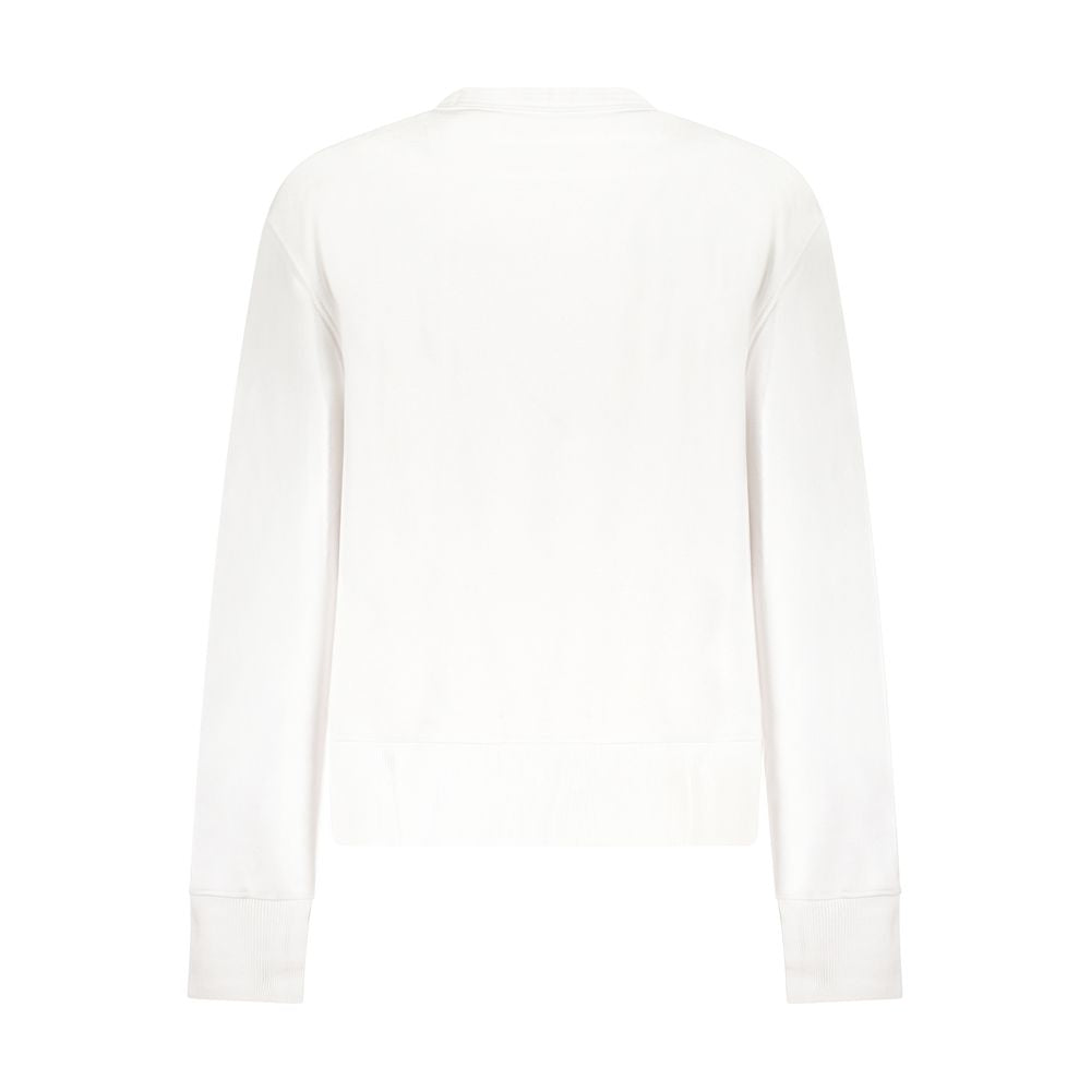 Guess Jeans White Cotton Women's Sweatshirt