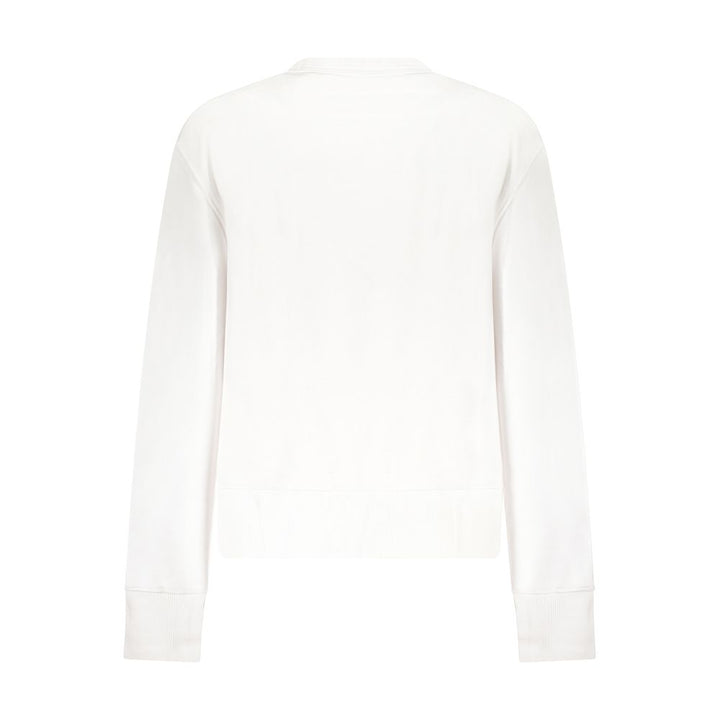 Guess Jeans White Cotton Women's Sweatshirt