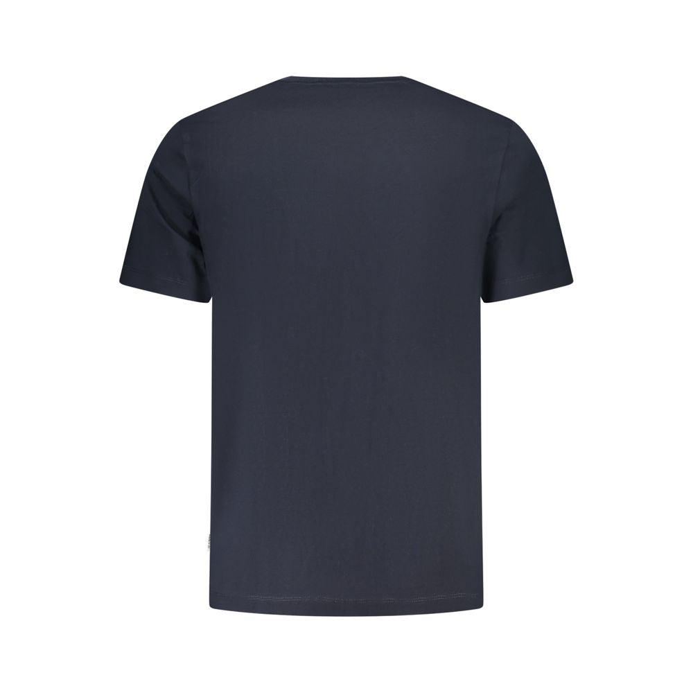 Guess Jeans Blu Cotton Men T-Shirt