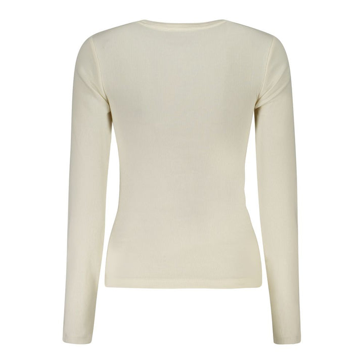 Guess Jeans Bianco Cotton Women T-Shirt